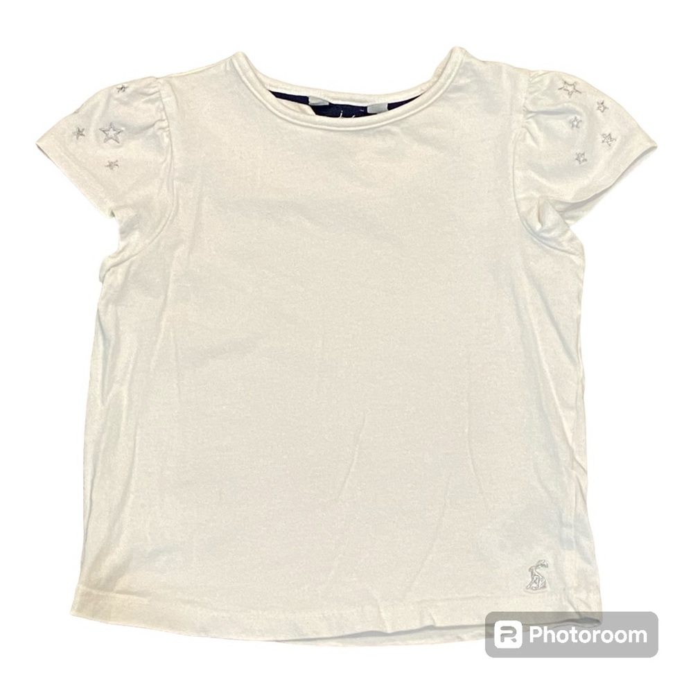 Joules silver stars tee